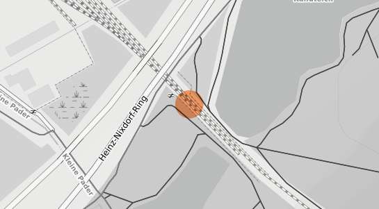 Mietspiegelkarte Paderborn Schloss Neuhaus